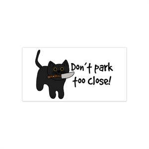 Quirky Cat Bumper Stickers: Humorous Auto Decals for Cat Lovers