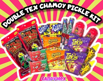 Kit de pepinillos Chamoy Double Tex