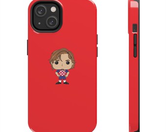 Funda para iPhone de fútbol de Luka Croacia