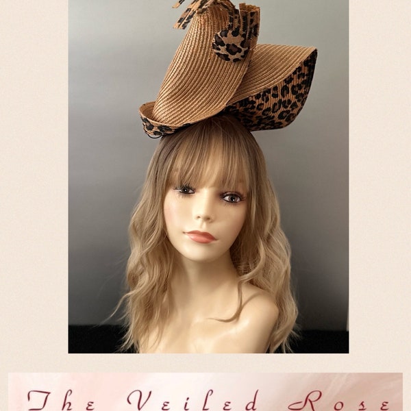 Animal Print Derby Hats Etsy