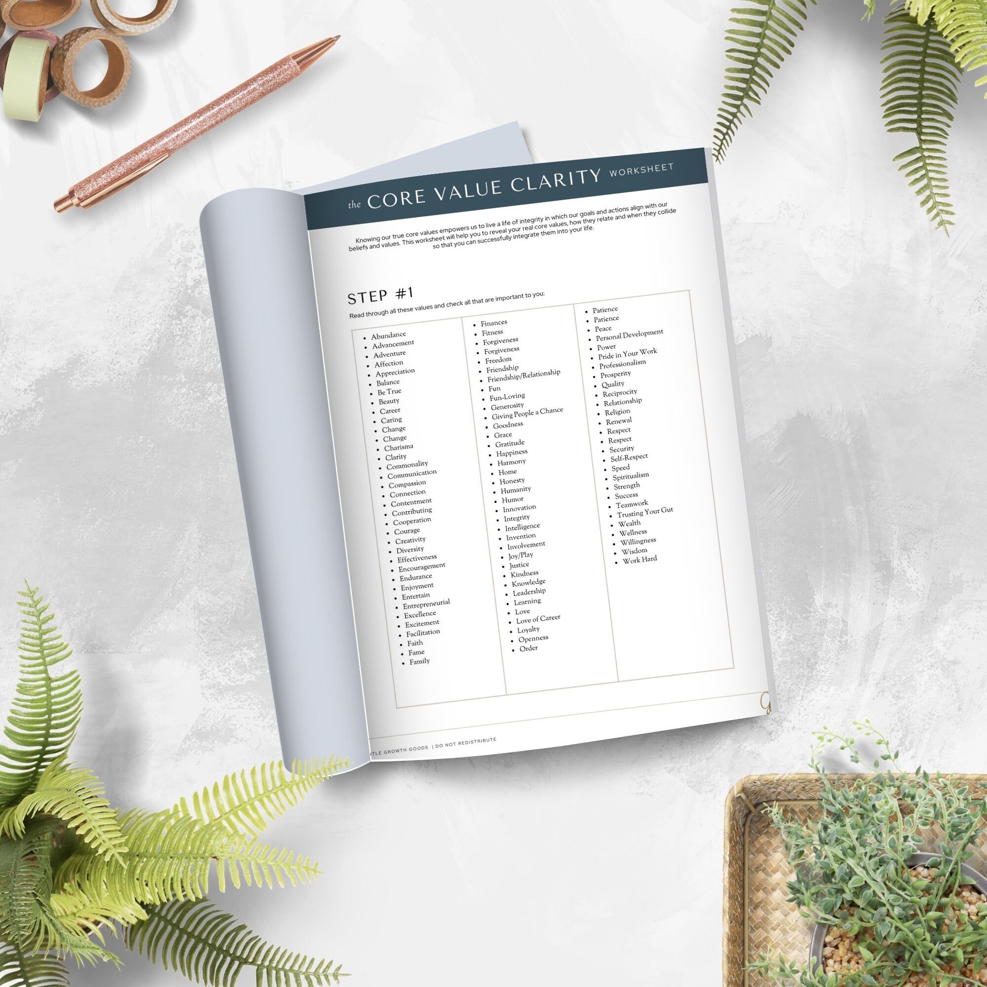 Values Exploration Worksheet Mental Health Values Journal Coaching Values Exploration Worksheet Mental Health Values Journal Coaching