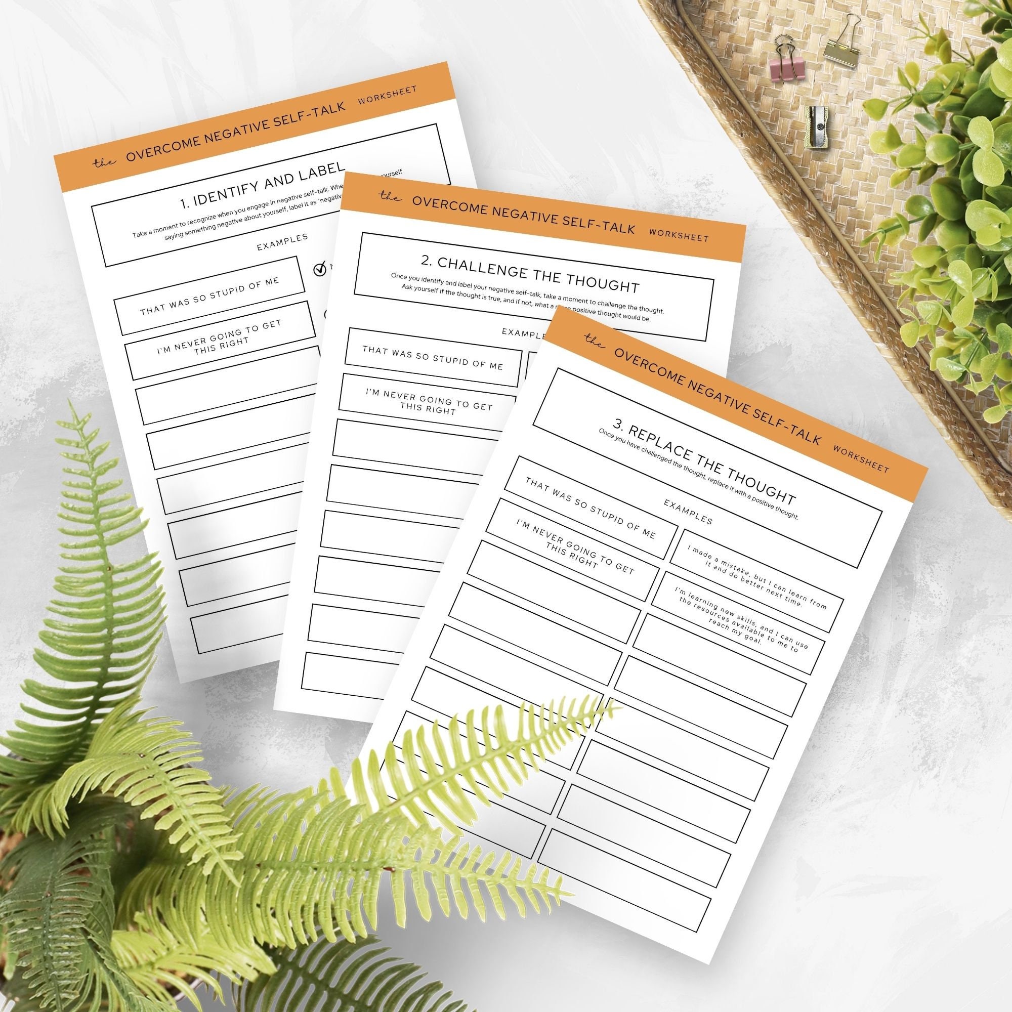Negative Selfishness Worksheet.pdf Self-confidence Worksheets for Adults, Overcome Negative Self Talk ...