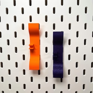 IKEA Skadis Cable Organizer - Skadis Earphone Holders - Pegboard ...