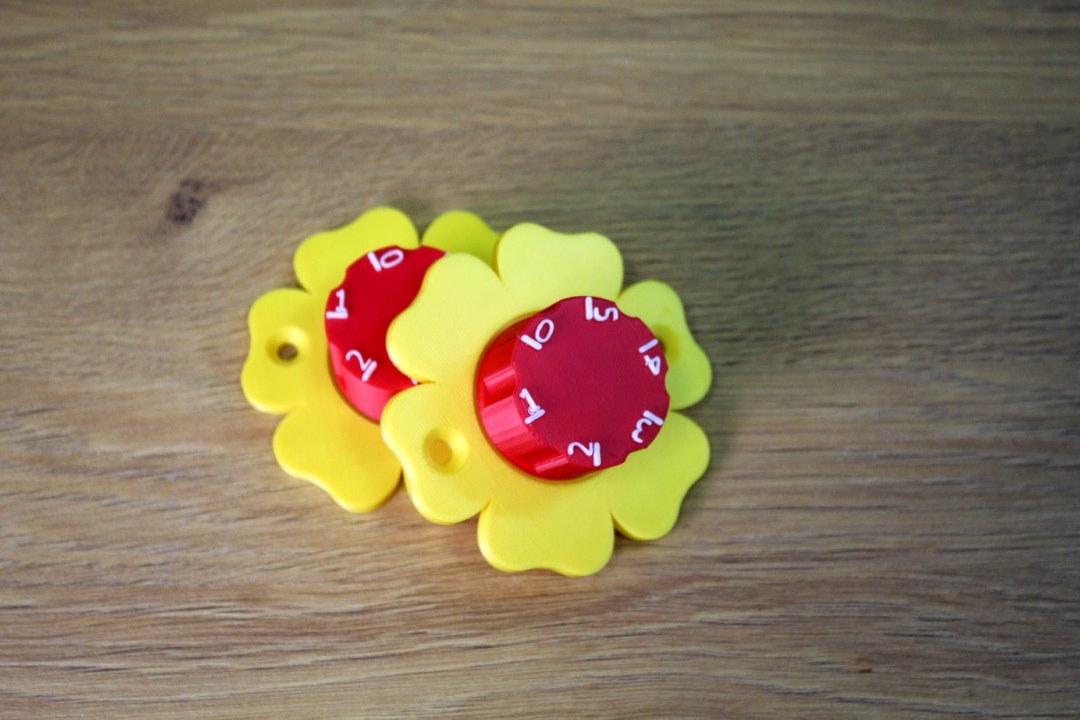 Set of 2 IKEA Duktig Cute Flower Knobs for Toy Kitchen - Montessori ...