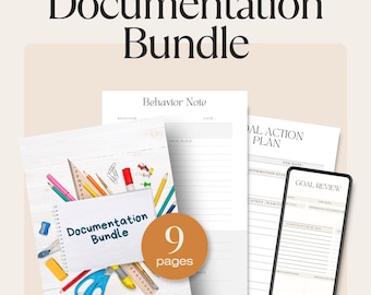 Special Needs Documentation Bundle – Editable Advocacy & Tracking Tools