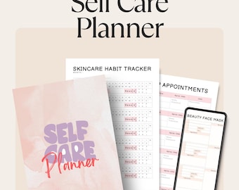 Self-Care and Wellness Printable Journal Set | 2 PDF Digital Downloads