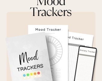 Variety Mood Tracker Journal | Printable PDF Digital Download