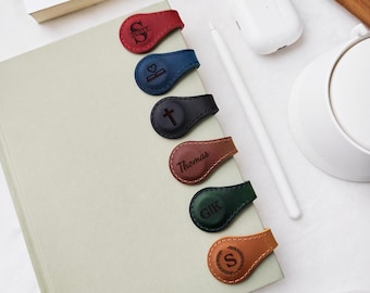 Segnalibro magnetico in pelle personalizzato: regalo per lettori