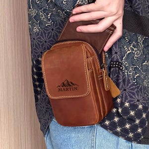 personalisierte Leder Gürteltasche, Crazy Horse Gürteltasche, Leder Gürtel Brieftasche, Handytasche, Reise Hüfttasche, Benutzerdefinierte Gürtel Werkzeugtasche, Geschenk für Papa