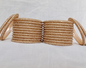 8 Plastic Bangles rose golden Color Women Fashion Bangles Accessories Plastic Bangles for Women and Girls