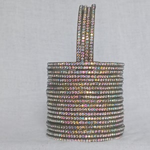 12 Glass Bangles Mehandi Color Women Fashion Bangles Accessories Glass Bangles for Women and Girls