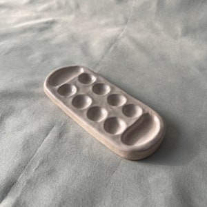 Kleine Keramikfarbpalette | Klein keramisch verfpalet | Kleine Keramik-Farbpalette | Petite Palette de Peinture aus Keramik