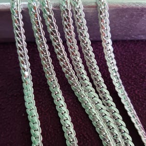 Sleek 925 Sterling Silver Herringbone Necklace Flat Snake Chain for Her/Him