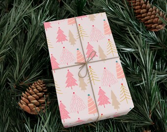 Christmas Gift Wrapping Paper Christmas Tree Gift Wrapping Paper Pink Christmas Gift Wrapping Paper Christmas Gift Wrapping Roll