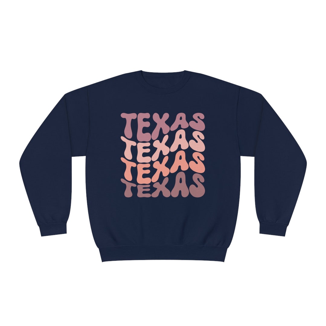 Texas/Hook'em Embroidered Sweatshirt