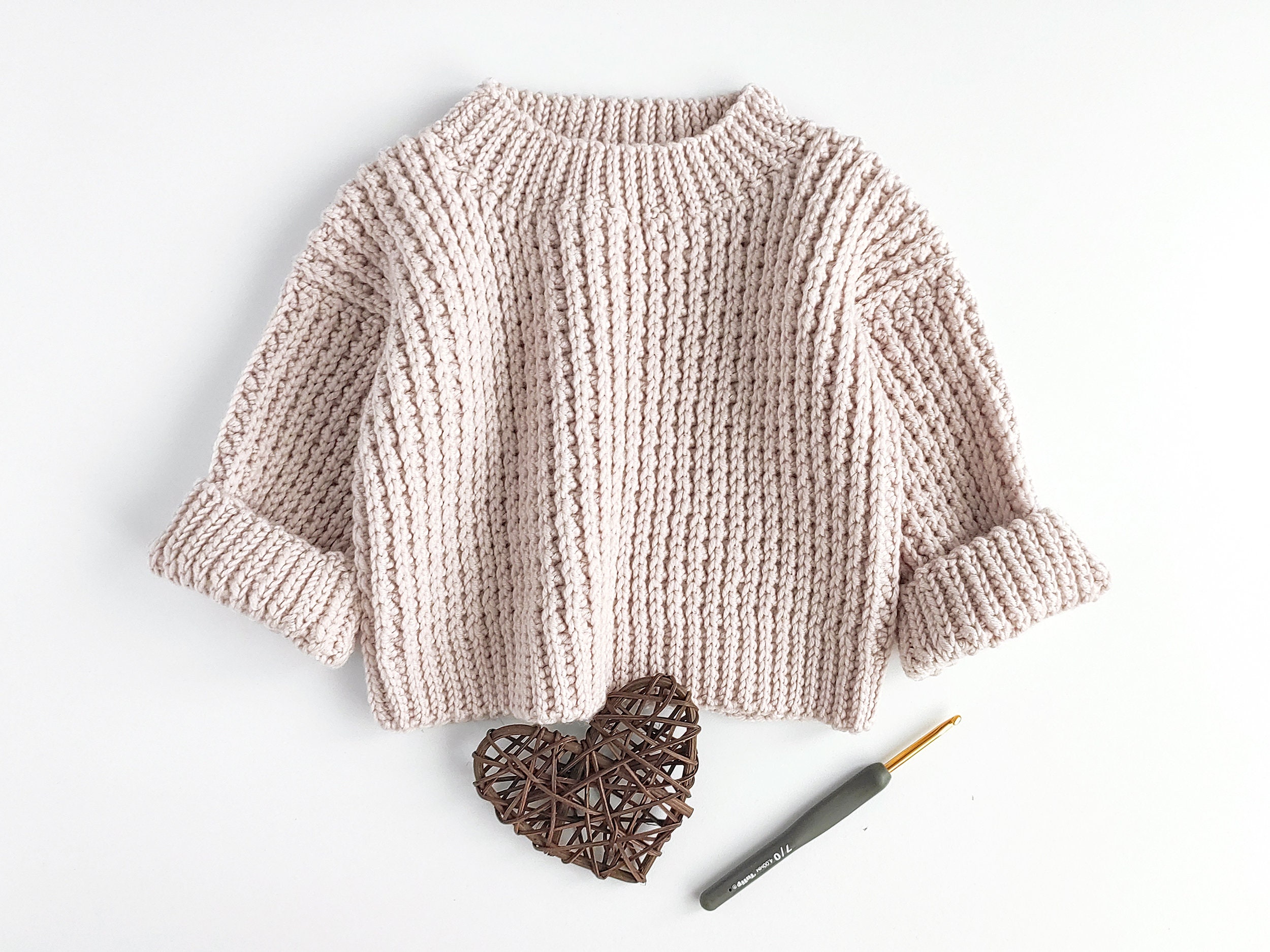 Baby Sweater Pattern Etsy