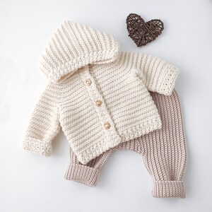 Patrón de pantalón de bebé a crochet, talla única. SOLO EN INGLÉS. imagen 4
