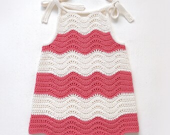 Crochet pattern baby dress