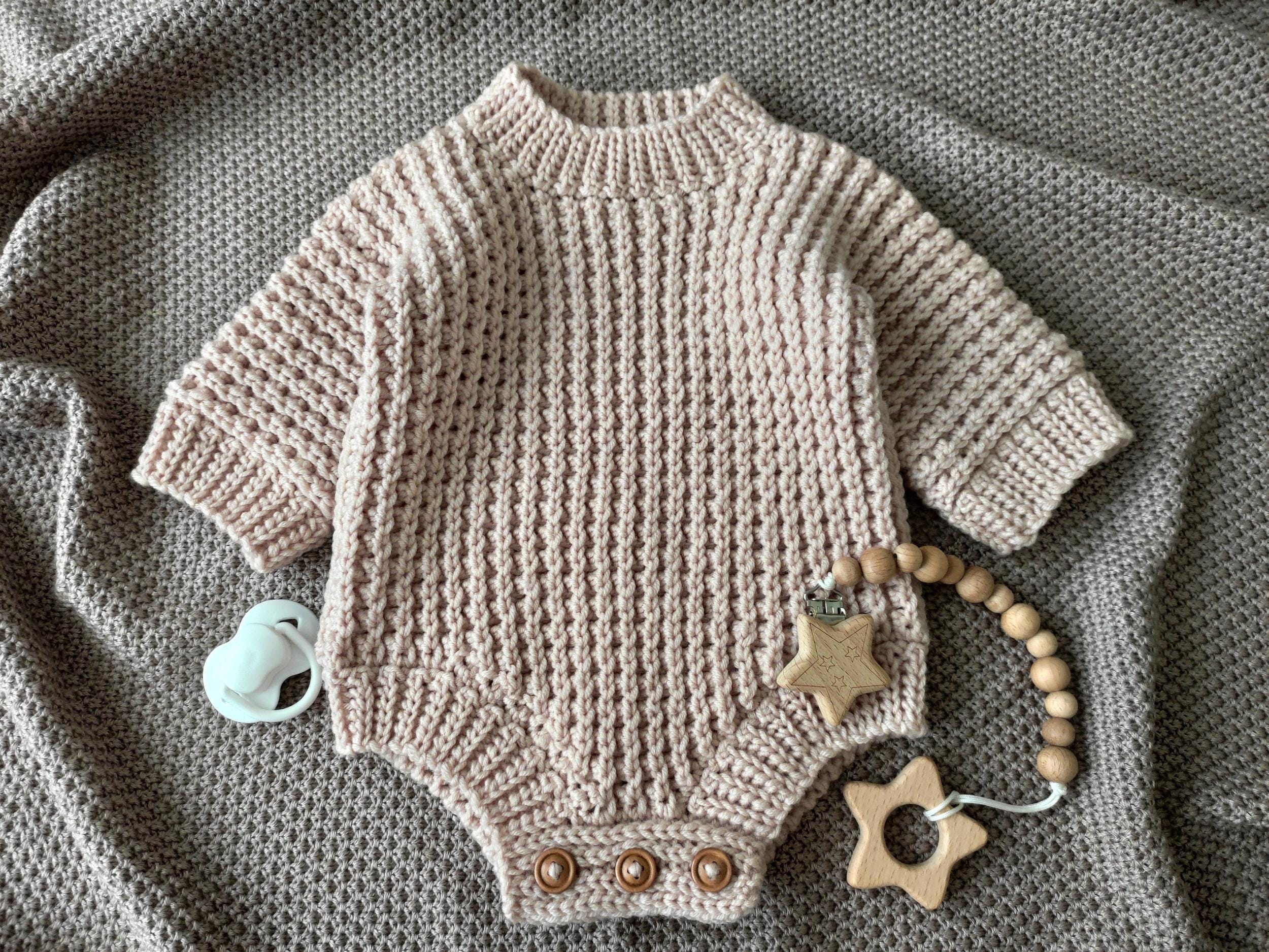 Body Tejido A Crochet Para Bebe Paso A Paso Recién Nacidos