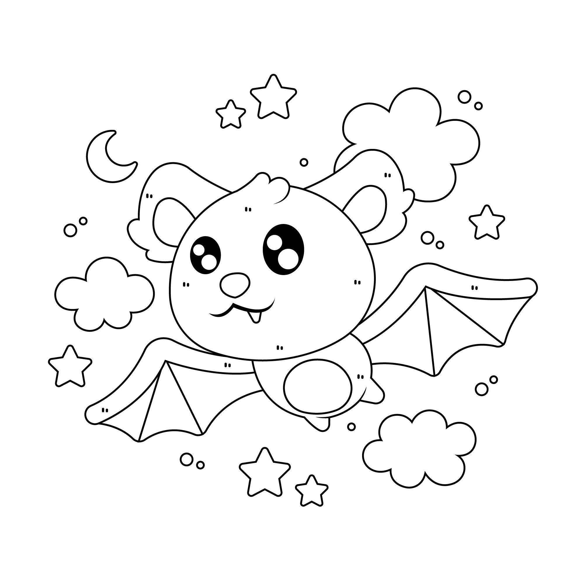 Halloween Kids Coloring Pages PDF Printable - Etsy