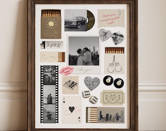 Matchbox Poster Template: Custom Matchbook Art (Editable Canva Template)