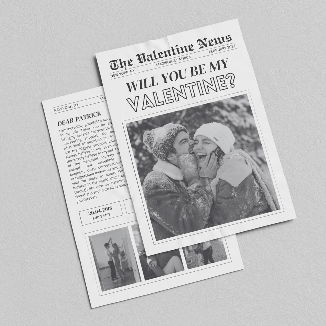 Valentines Day Newspaper Template Newspaper Flower Bouquet Wrap