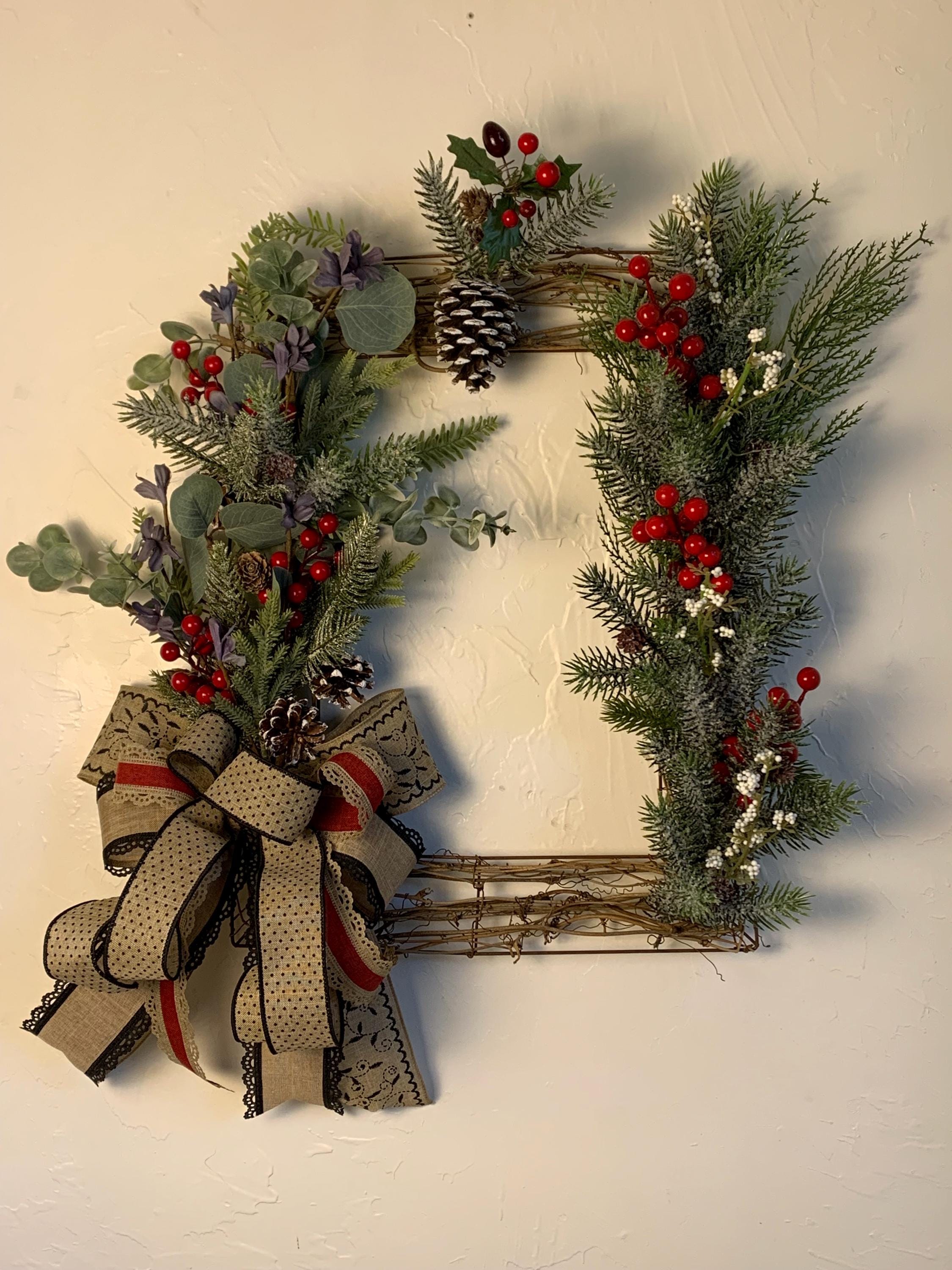 Winter Frame Decor - Etsy