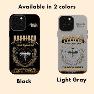 Fourth Wing Merch iPHONE MagSafe case, Basgiath War College, Gifts For Readers, Dragon Rider, Fourth Wing Art, Empyrean Series, Violet Xaden