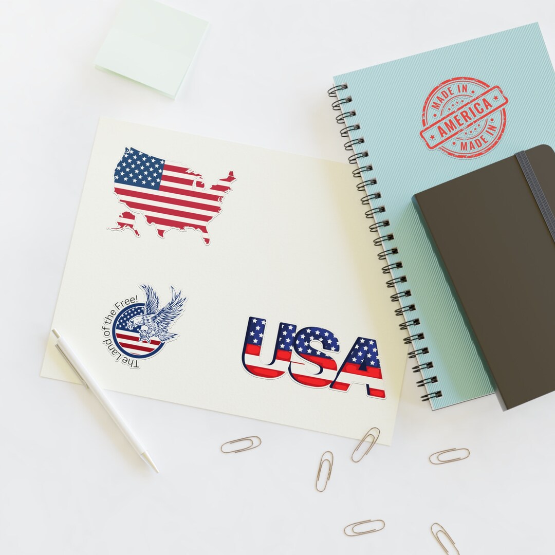 Patriotic Sticker Sheet, Waterbottle Sticker, Veteran Stickers ...