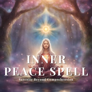 Inner Peace Spell | Calmness spell | Serenity spell | Mindfulness Spell | Cleansing Spell