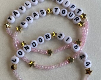 Set di 4 Braccialetti Kawaii in Cristallo,Braccialetti di Coppia Elasticizzati, Bracciali di Amicizia per Bambine e Ragazze,Braccialetti per Relazioni a Distanza, Compleanno, Regali per Coppie