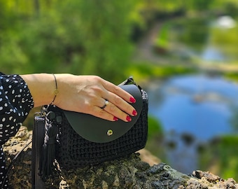 Rectangular flap bag