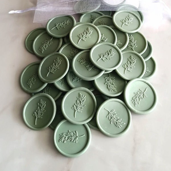 Wax Seal Stickers Wedding wax seal initial wax seals monogram wax seals