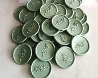 Wax Seal Stickers Wedding wax seal initial wax seals monogram wax seals