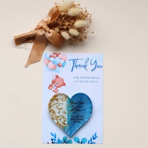 Regali per baby shower Magneti da frigorifero Regalo di compleanno Regalo di fidanzamento Magnete floreale per gli ospiti Magnete personalizzato