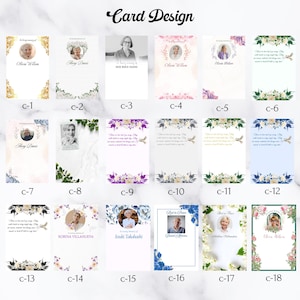 Funeral Favors Remembrance gift Memorial Magnet Favor for Guest Personalized Memorial Gift Funeral magnet favor with card image 10