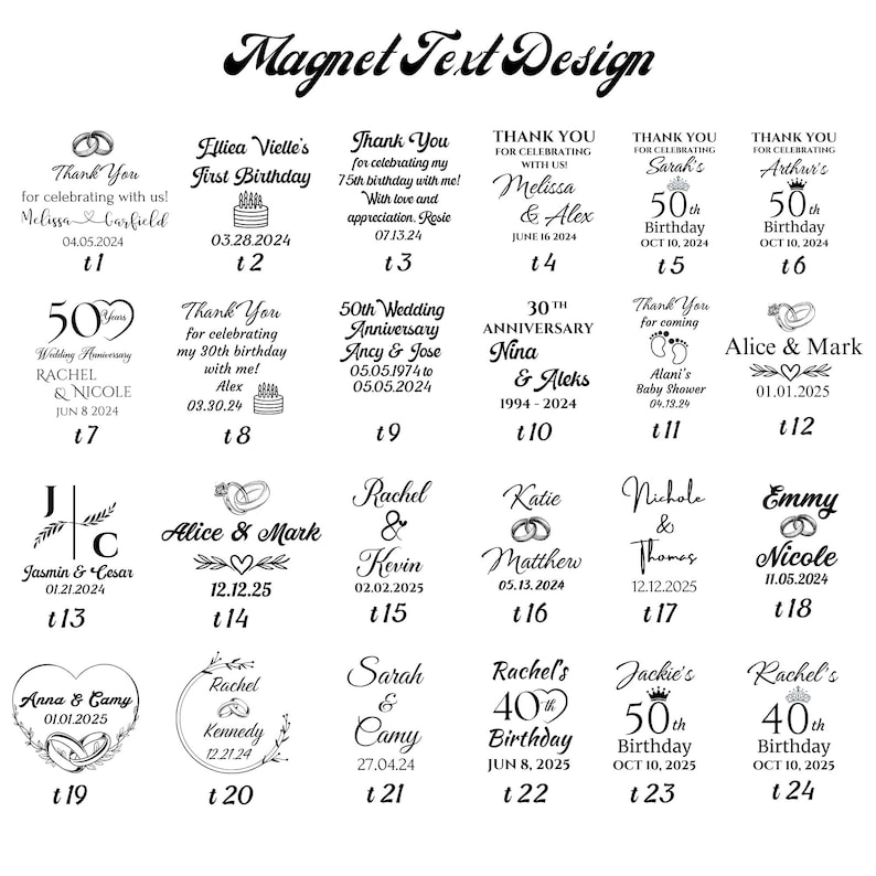 Muslim wedding favors - Ayatul Kursi Wedding Magnet Favors - Aqeeqah Favor - Islamic Wedding Nikah Favor Custom Islamic Gift image 15