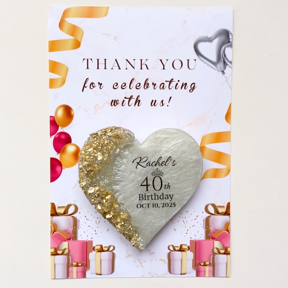 40th 50th 60th 70th 80th Birthday Magnet Favors First Magnet Favors Birthday Magnet Gift for Guest 1st Birthday Magnet