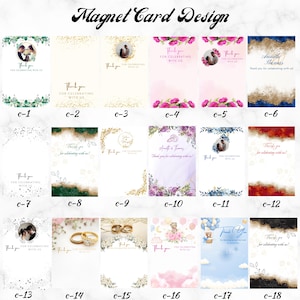 40th 50th 60th 70th 80th Birthday Magnet Favors First Magnet Favors Birthday Magnet Gift for Guest 1st Birthday Magnet image 14