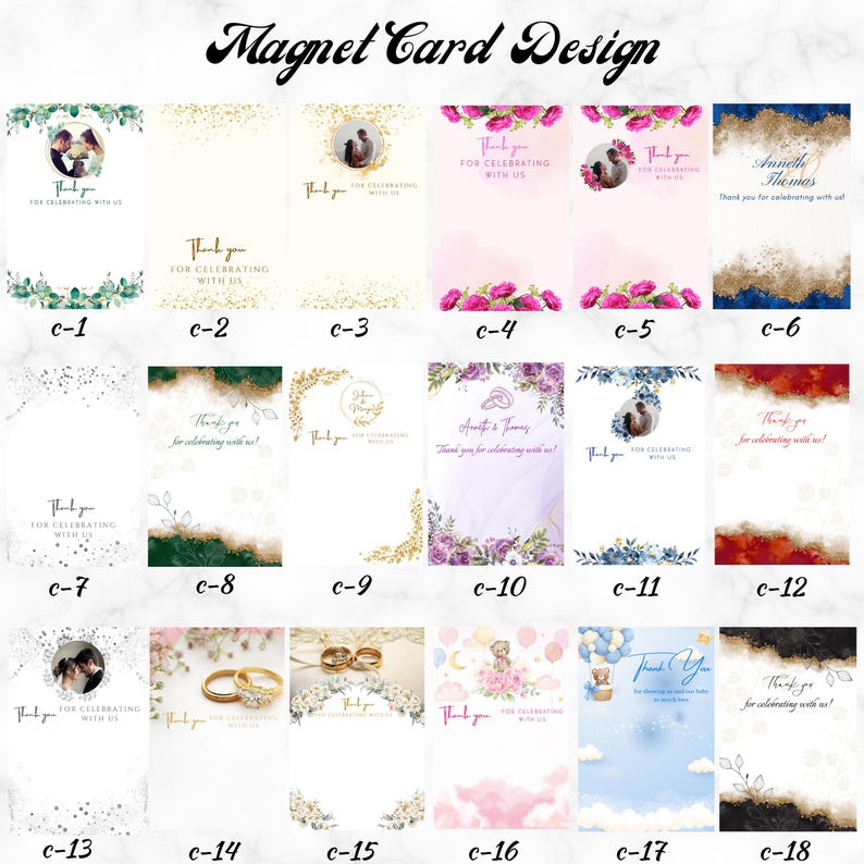 40th 50th 60th 70th 80th Birthday Magnet Favors First Magnet Favors Birthday Magnet Gift for Guest 1st Birthday Magnet image 14
