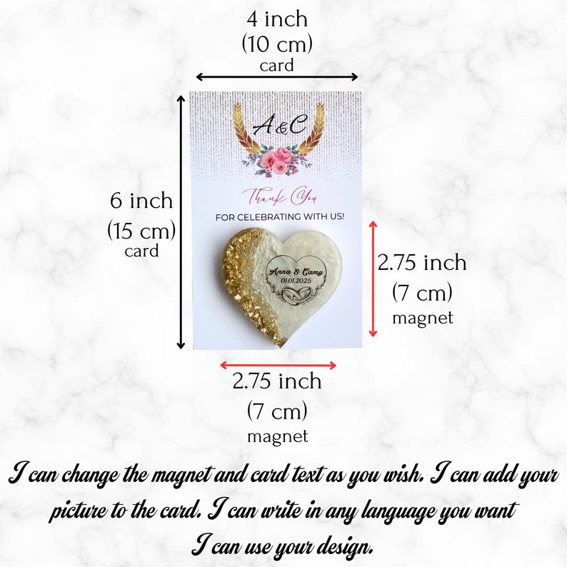 60th, 70th, 40th, 50th Birthday Magnet Favors First Magnet Favors Birthday Magnet Gift for Guest 1st Birthday Magnet  Wedding magnet favors