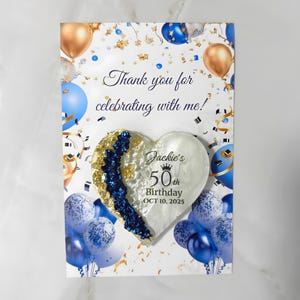 40th 50th 60th 70th 80th Birthday Magnet Favors First Magnet Favors Birthday Magnet Gift for Guest 1st Birthday Magnet image 10