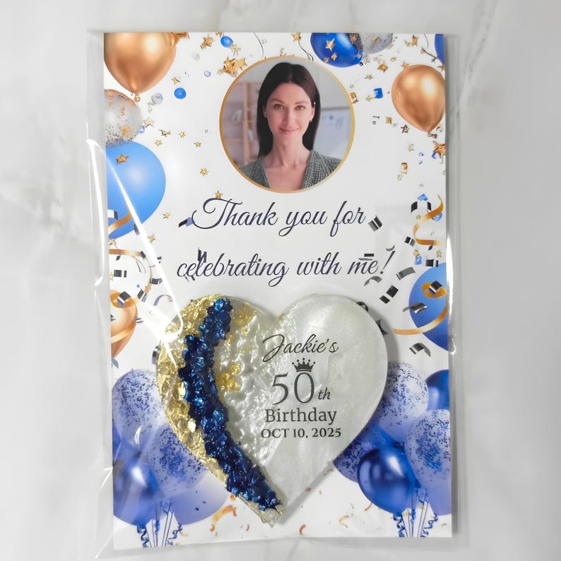 40th 50th 60th 70th 80th Birthday Magnet Favors First Magnet Favors Birthday Magnet Gift for Guest 1st Birthday Magnet image 11