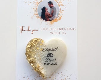 Wedding Magnet Gift Cards birthday party favor Magnet Wedding Guests Gift Wedding resin magnet gift epoxy magnet