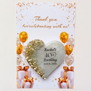 80th, 70th, 60th, 50th, 40th Birthday Magnet Favors First Magnet Favors Birthday Magnet Gift for Guest 1st Birthday Magnet