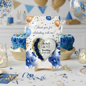 40th 50th 60th 70th 80th Birthday Magnet Favors First Magnet Favors Birthday Magnet Gift for Guest 1st Birthday Magnet image 3