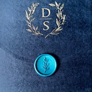 Pegatinas de sellos de cera Sellos de cera con logotipo Sellos de cera personalizados para bodas Sellos de cera para sobres