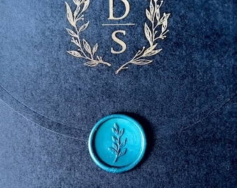 Personalized Wax Seals Stickers Wedding custom wax seal