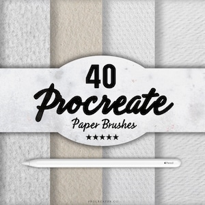 Procrea pennelli per texture di carta, carta per acquerello Procrea, texture per procrea carta bianca, texture di carta realistica per procreare