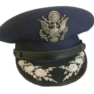 AIR FORCE officer cap US model in all sizes High quality peak cap